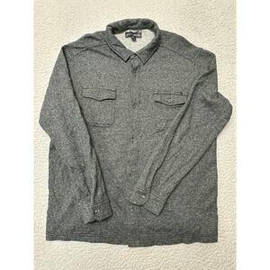 Eddie Bauer Mens Long Sleeve Button Down Heavy Thermal Shirt Size XL